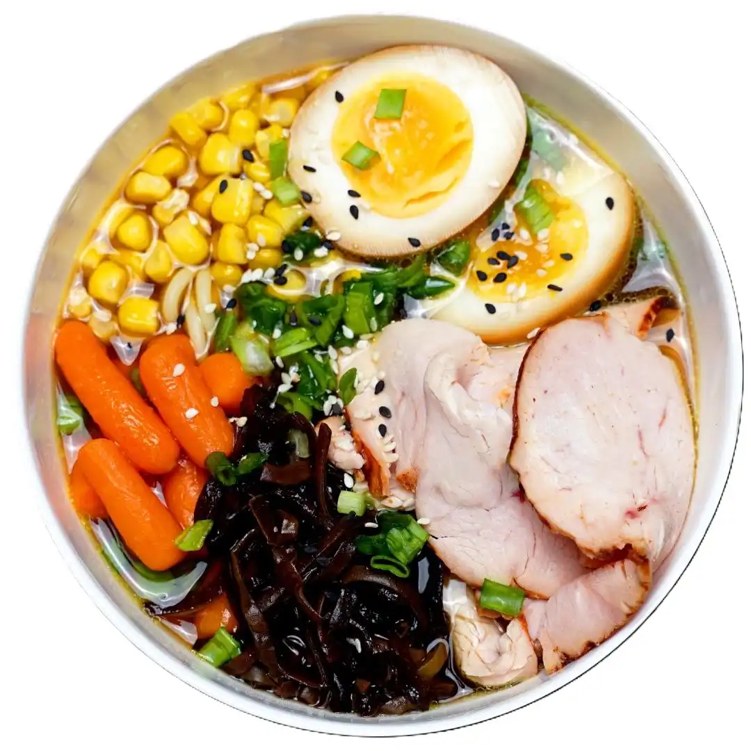 Торі рамен з індичкою та деревним грибом