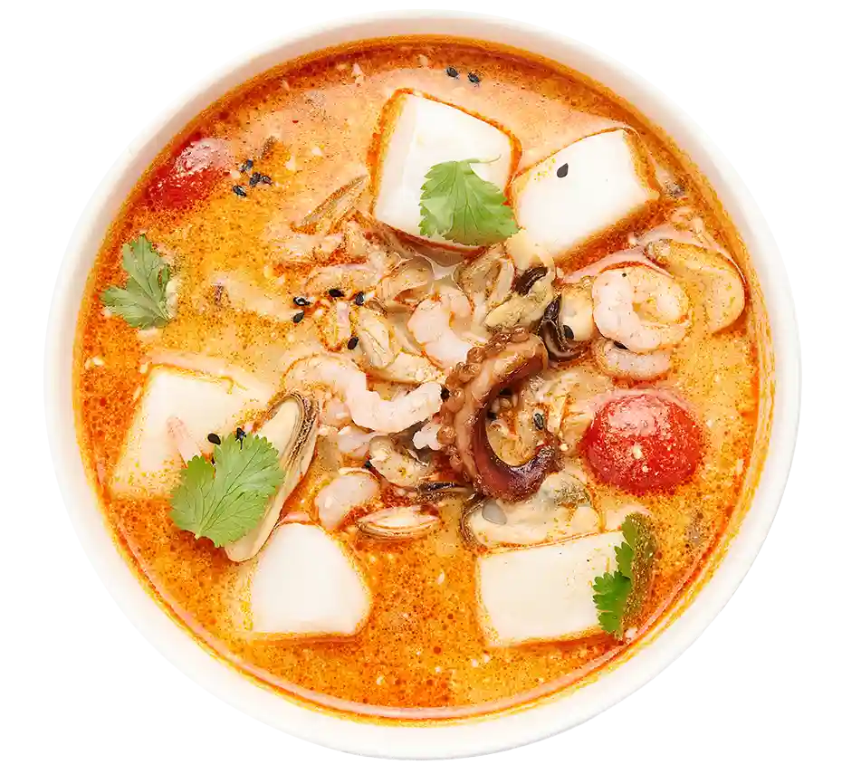 Том Ям з морепродуктами