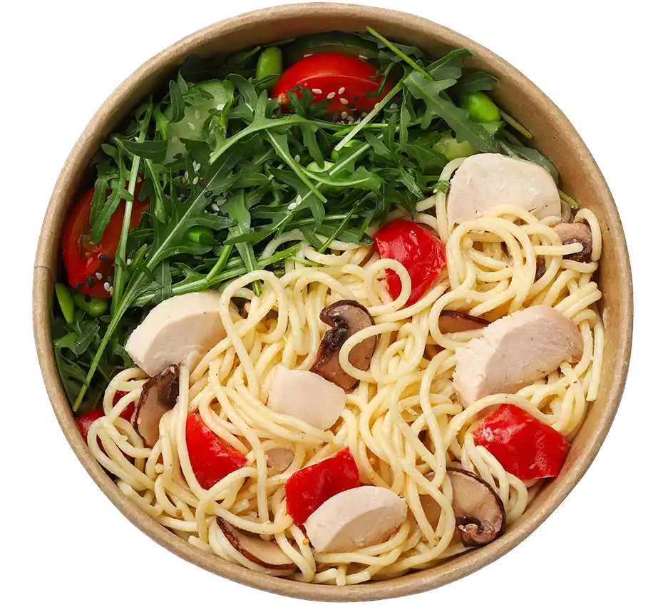 Паста-боул з куркою