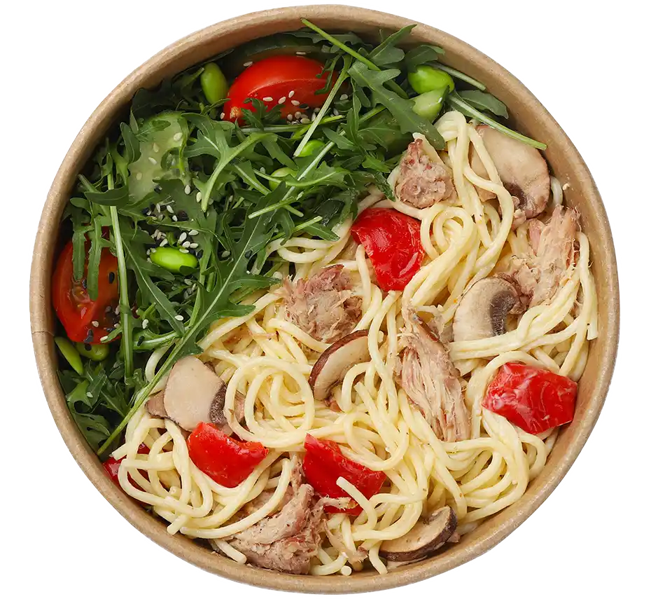 Паста-боул зі свининою